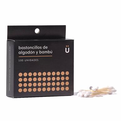 Bastoncillos de algodón orgánico Naturbrush