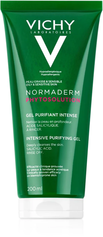 Vichy Normaderm Phytosolution Diepreinigende Gel voor de acnegevoelige huid