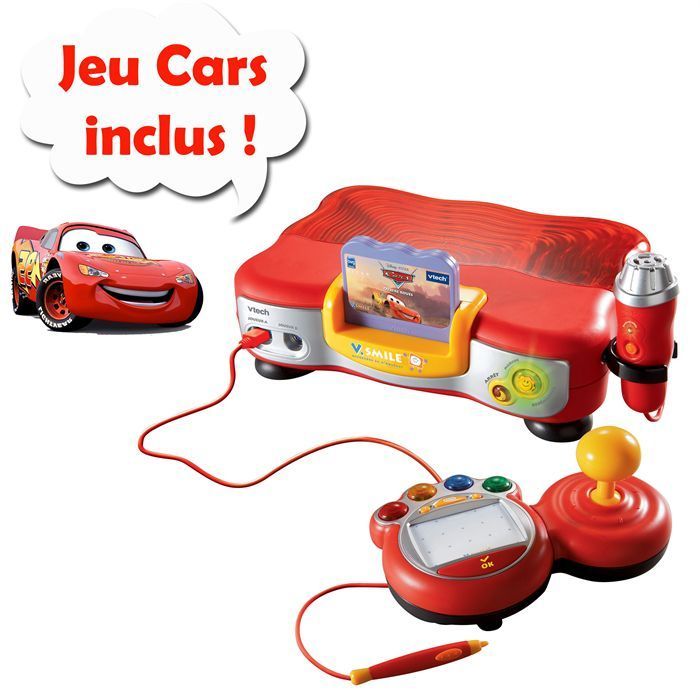 VSmile Cars + Cars game included!
