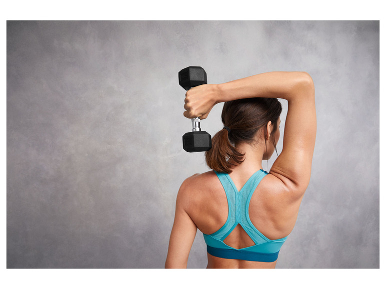 CRIVIT Sekskantet hantel, 2,5 kg