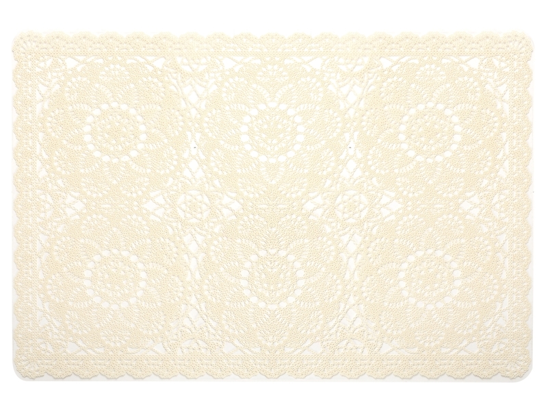 Podkładka pod talerz Bisette 30x44,5 cm beżowa