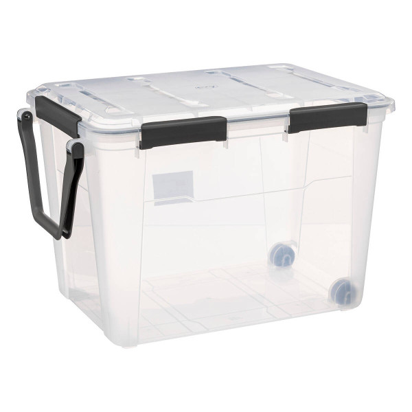 Pudło z pokrywą z zatrzaskami PROTECT , 100 l