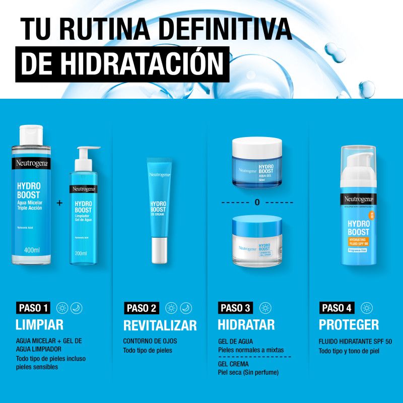 Hydro Boost hidratantni fluid za lice SPF50 Hidratantne kreme za lice iz ljekarne