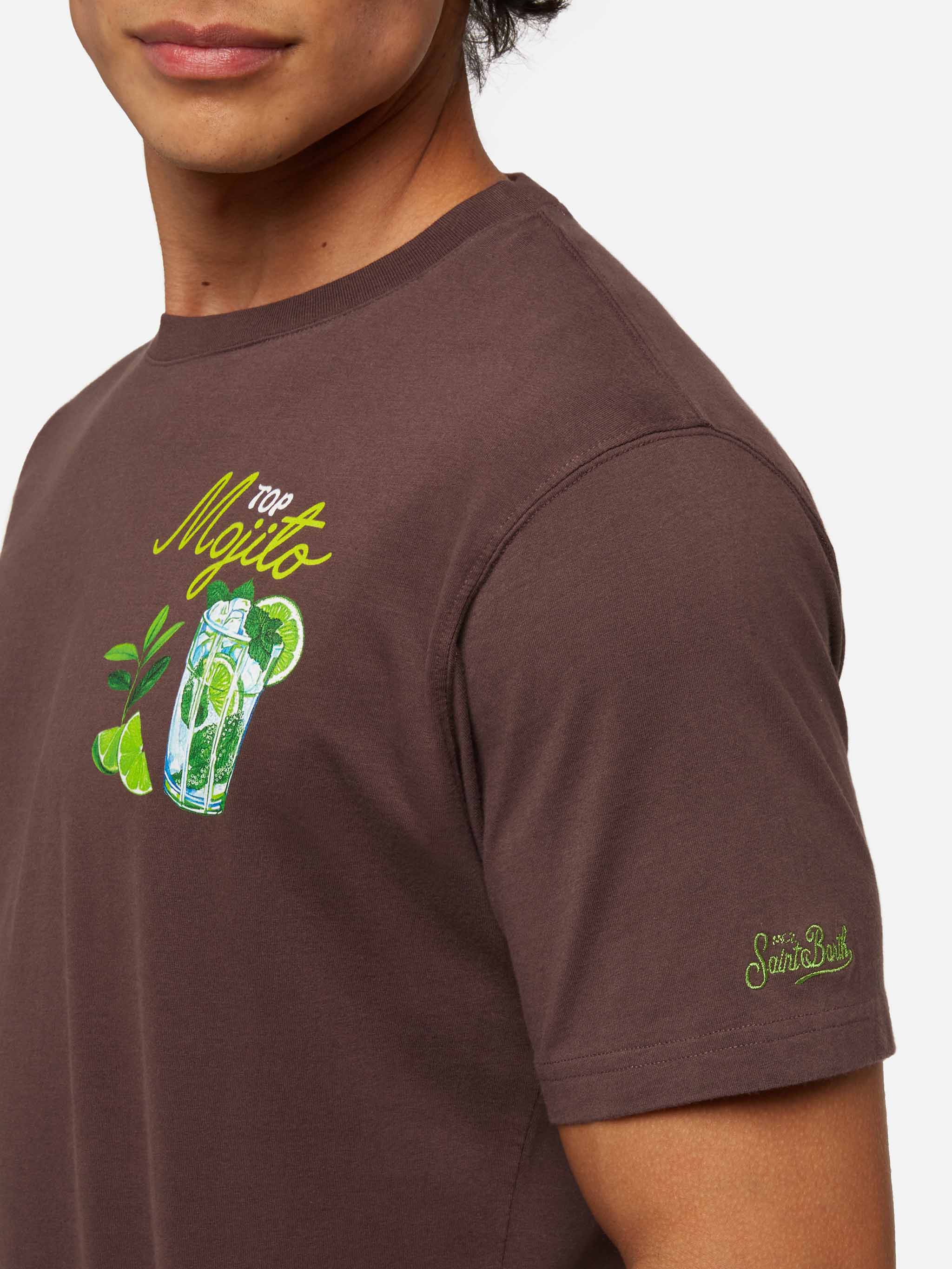 Arnott's Mojito Print Katoenen Winter T-shirt
