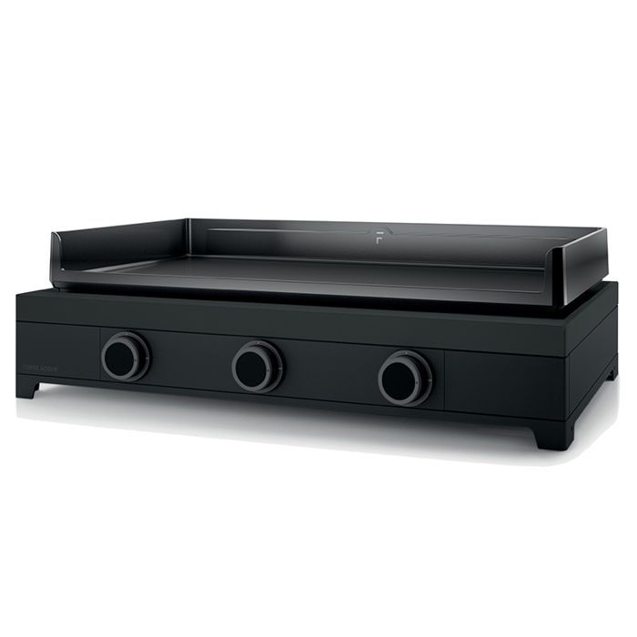 Plancha de gas Forge Adour MODERN 75, acero negro