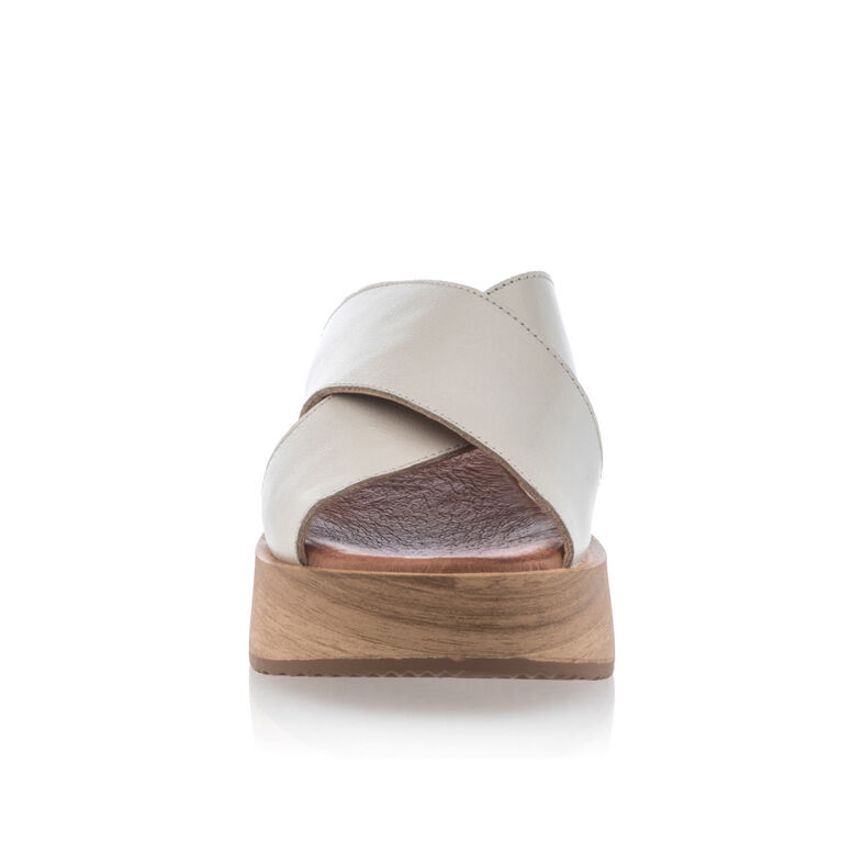 Beige Women's Mules/Clogs
