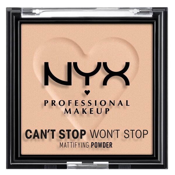 NYX Professional Makeup Can't Stop, Won't Stop Light Medium Mattifying Powder<br>
