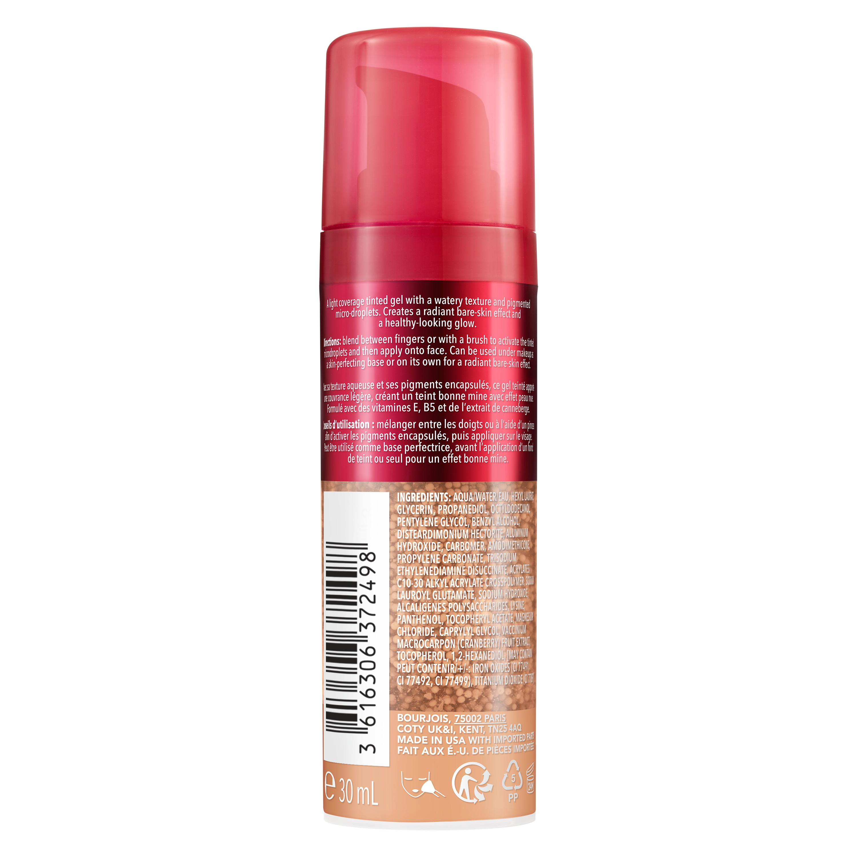 „Healthy Mix Glow Tint Essence“ makiažo pagrindas Makiažo pagrindai