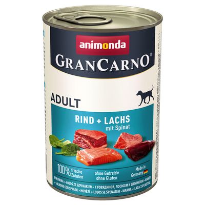 Animonda GranCarno Original Adult Gemengde Proefverpakking 24 x 400 g