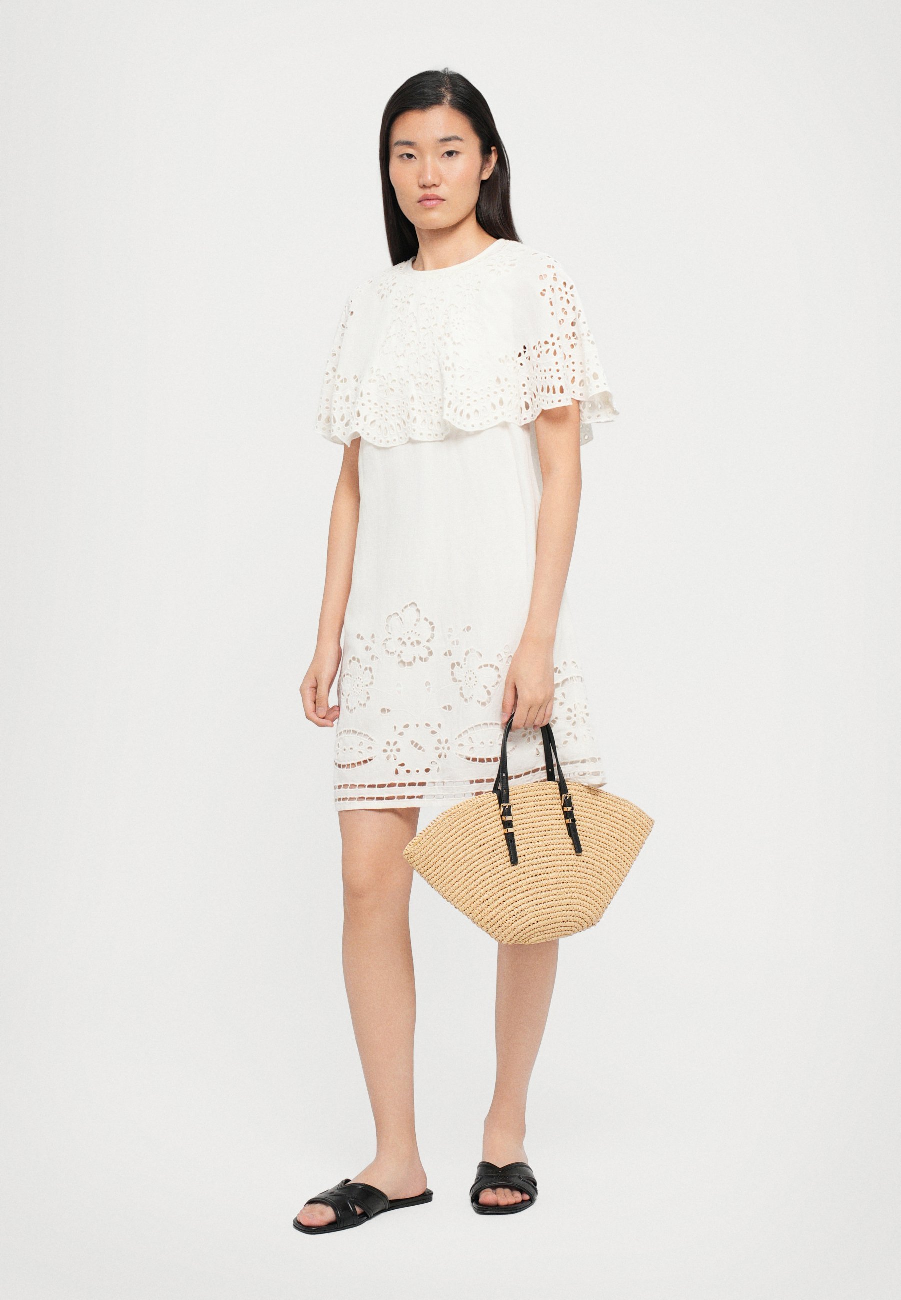 Robe courte Sea LULA - Robe de jour - blanche