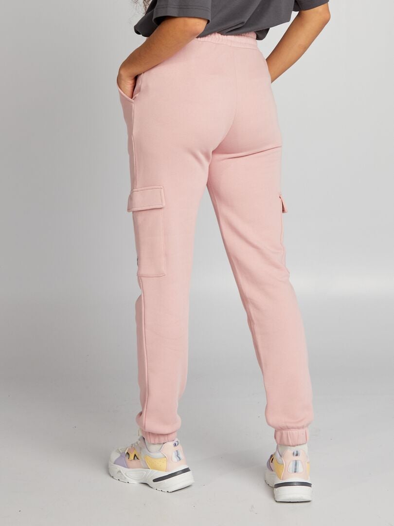 Fleece joggingbroek - ROZE