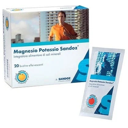 SANDOZ Sandoz Magnesium Kalium 20 zakjes Mineraalzoutsupplement