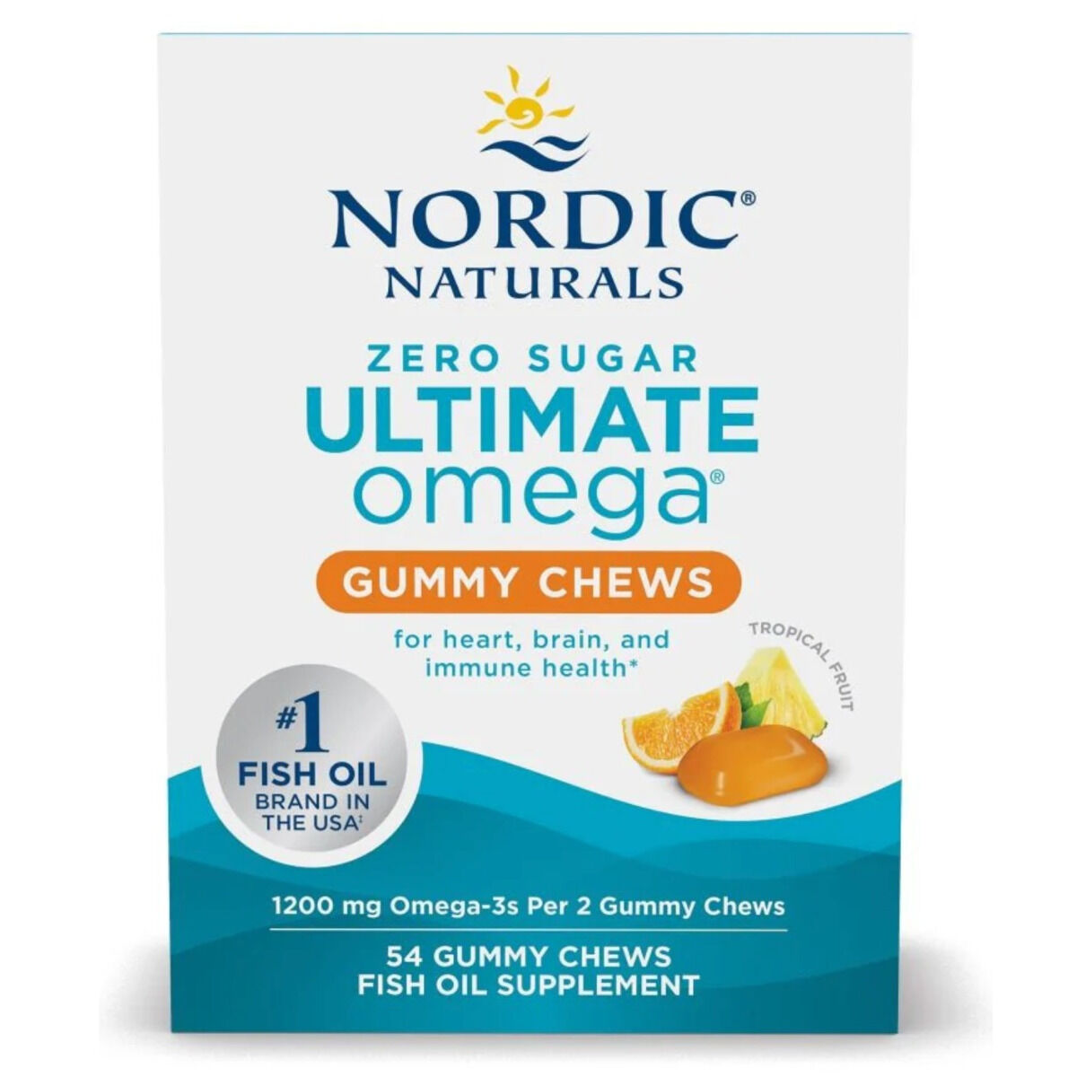 Nordic Naturals Ultimate Omega Gummy Chews 1200 mg