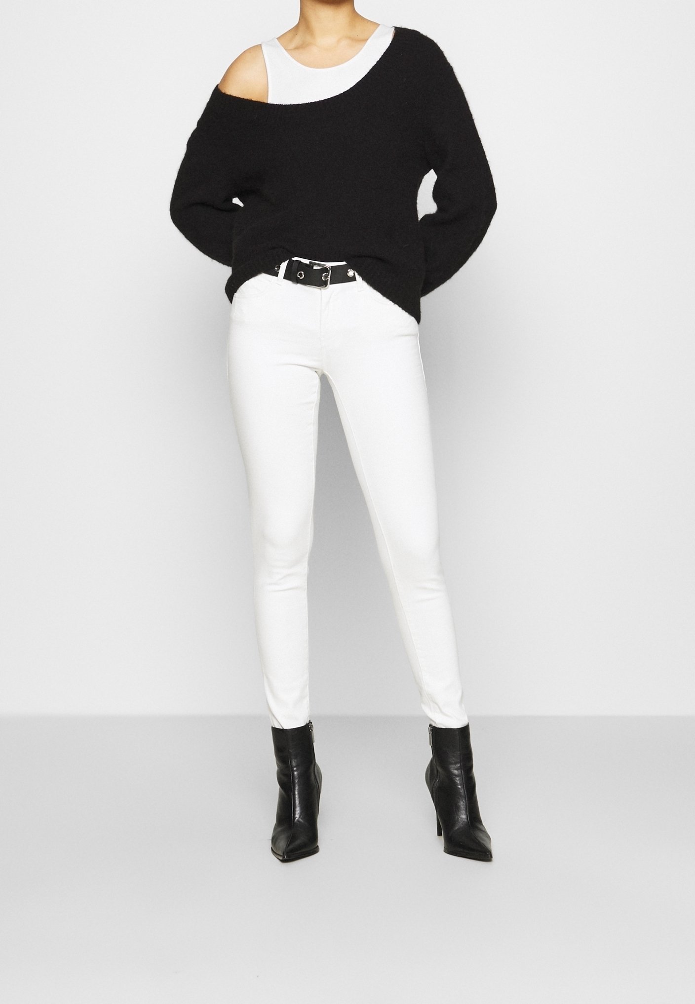 Jeans Mavi Skinny Fit - denim bianco