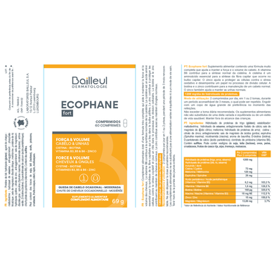 Ecophane tablete za gubitak kose Ecophane 60 tableta 60 tableta