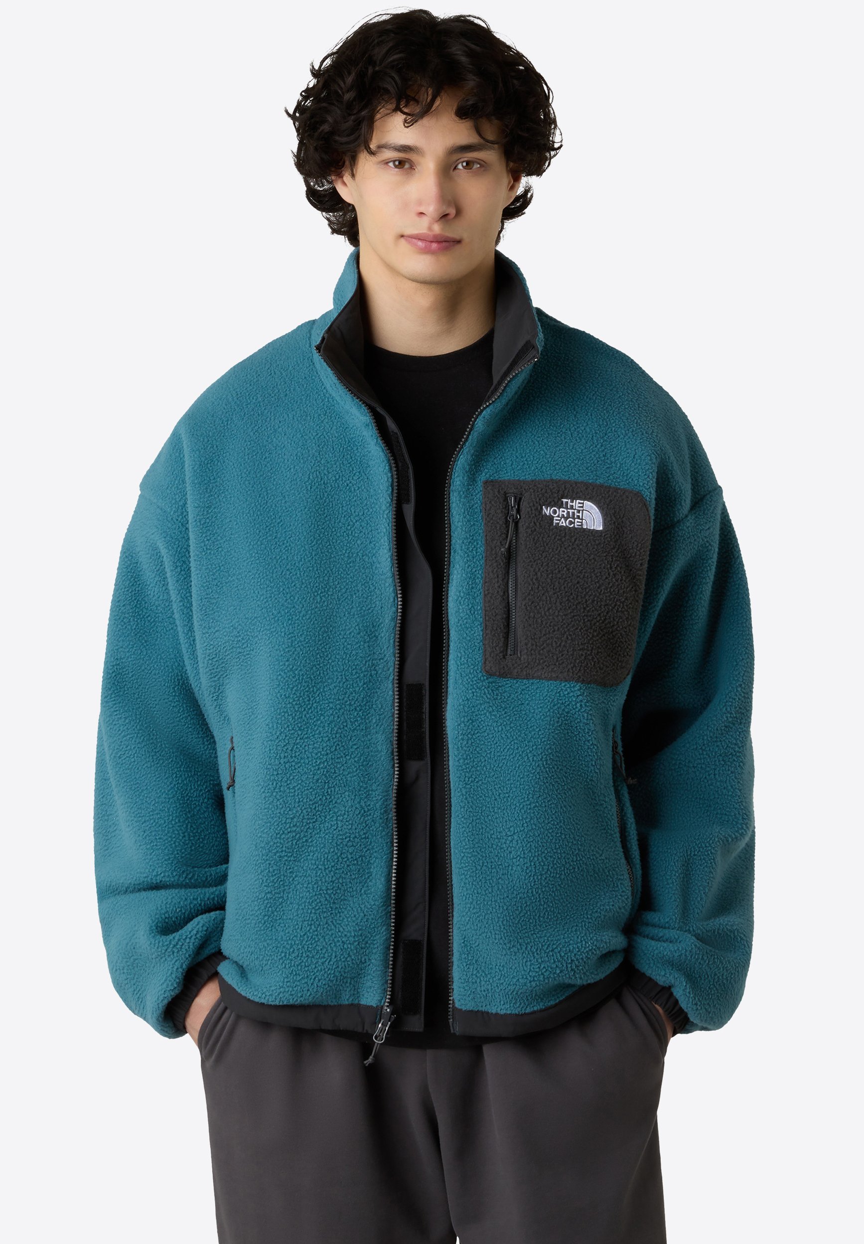 Veste réversible The North Face M YUMIORI - Veste polaire - Gris sidéral