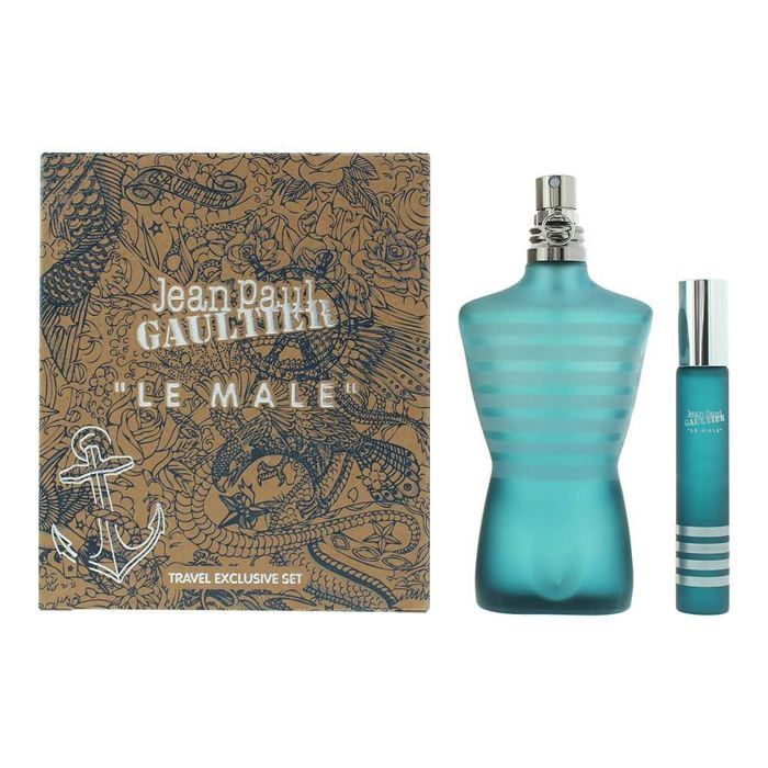 Le Male EDT -setti 125ml + Mini 20ml