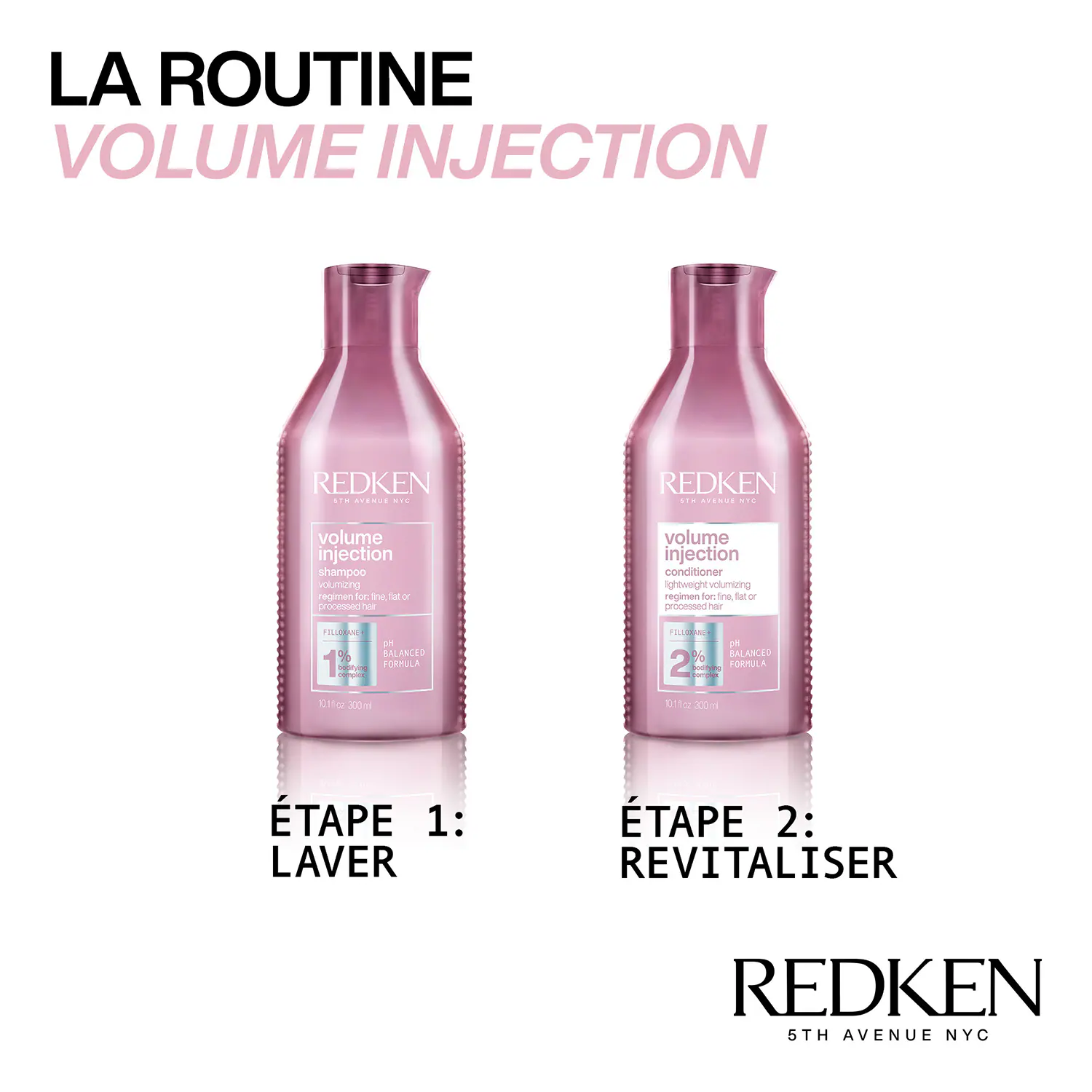 Volume Injection Conditioner - voor dun, fijn haar, geeft volume en een vollere uitstraling.