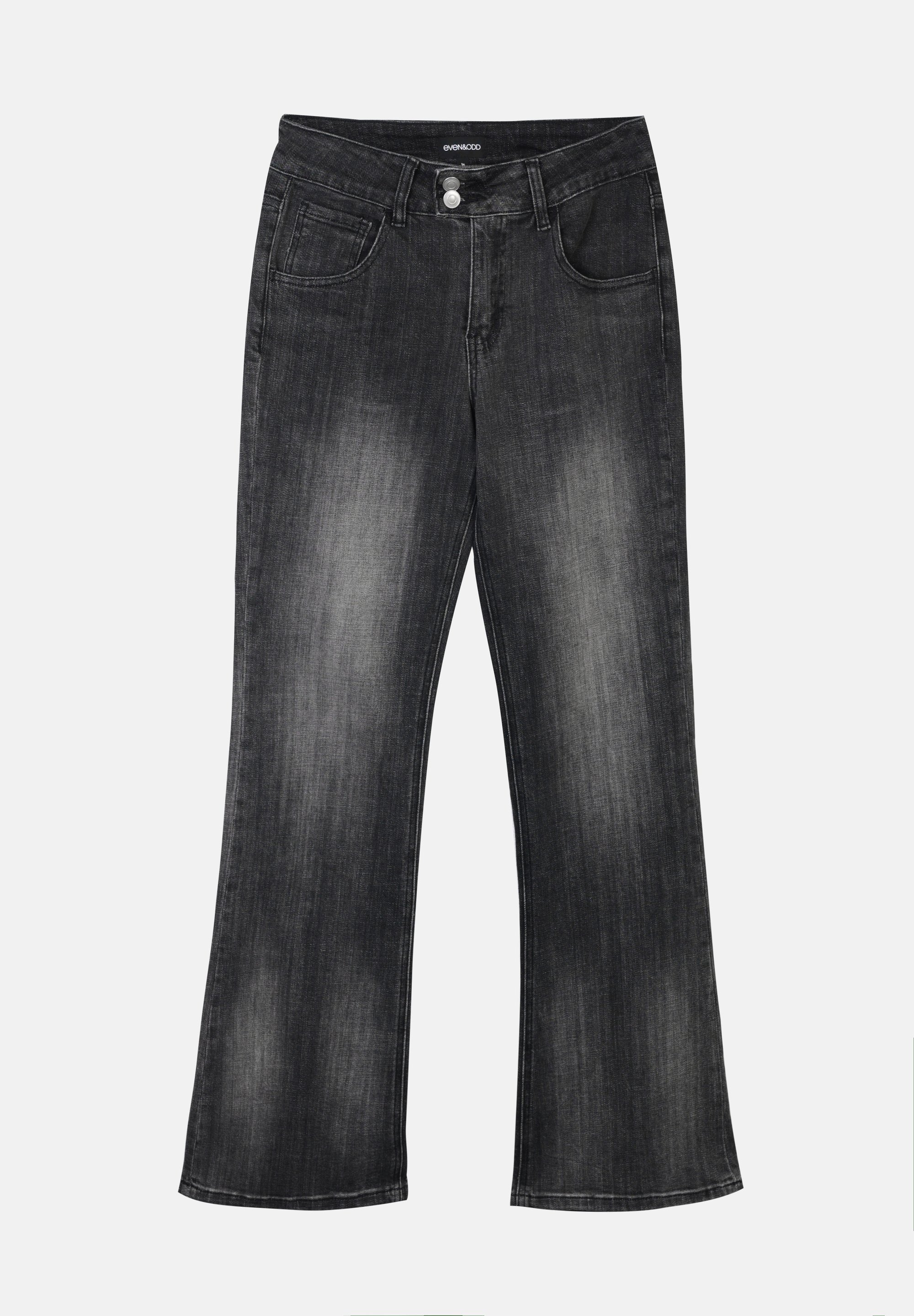 Even&Odd Tall Flared Jeans - zwart
