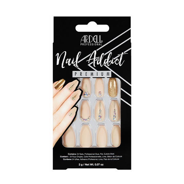 Nail Addict Nude Jeweled | 1 τεμάχιο
