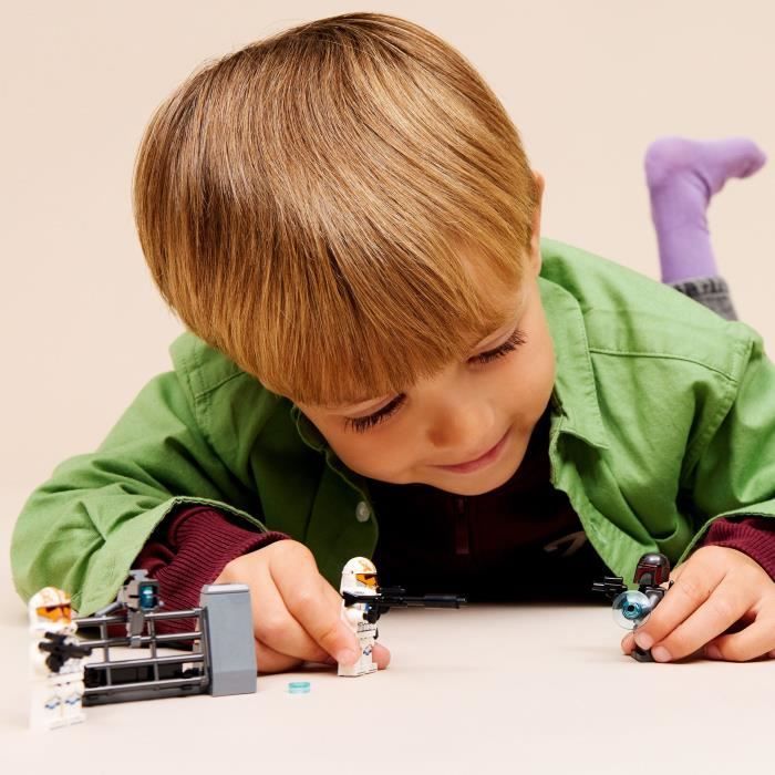 LEGO Star Wars 75449 Pack de Combat Le Siège de Mandalore - Jeu de Construction dès 6 ans
