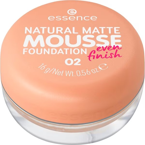 Penový make-up Even Finish 02 Natural Matte 16 g