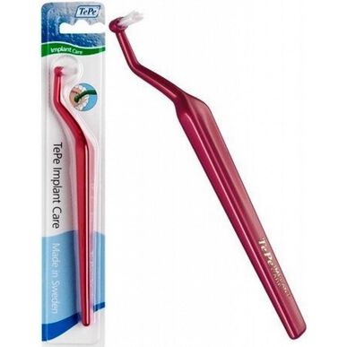 Cepillo de dientes Tepe para el cuidado de implantes 1 unidad 1 unidad