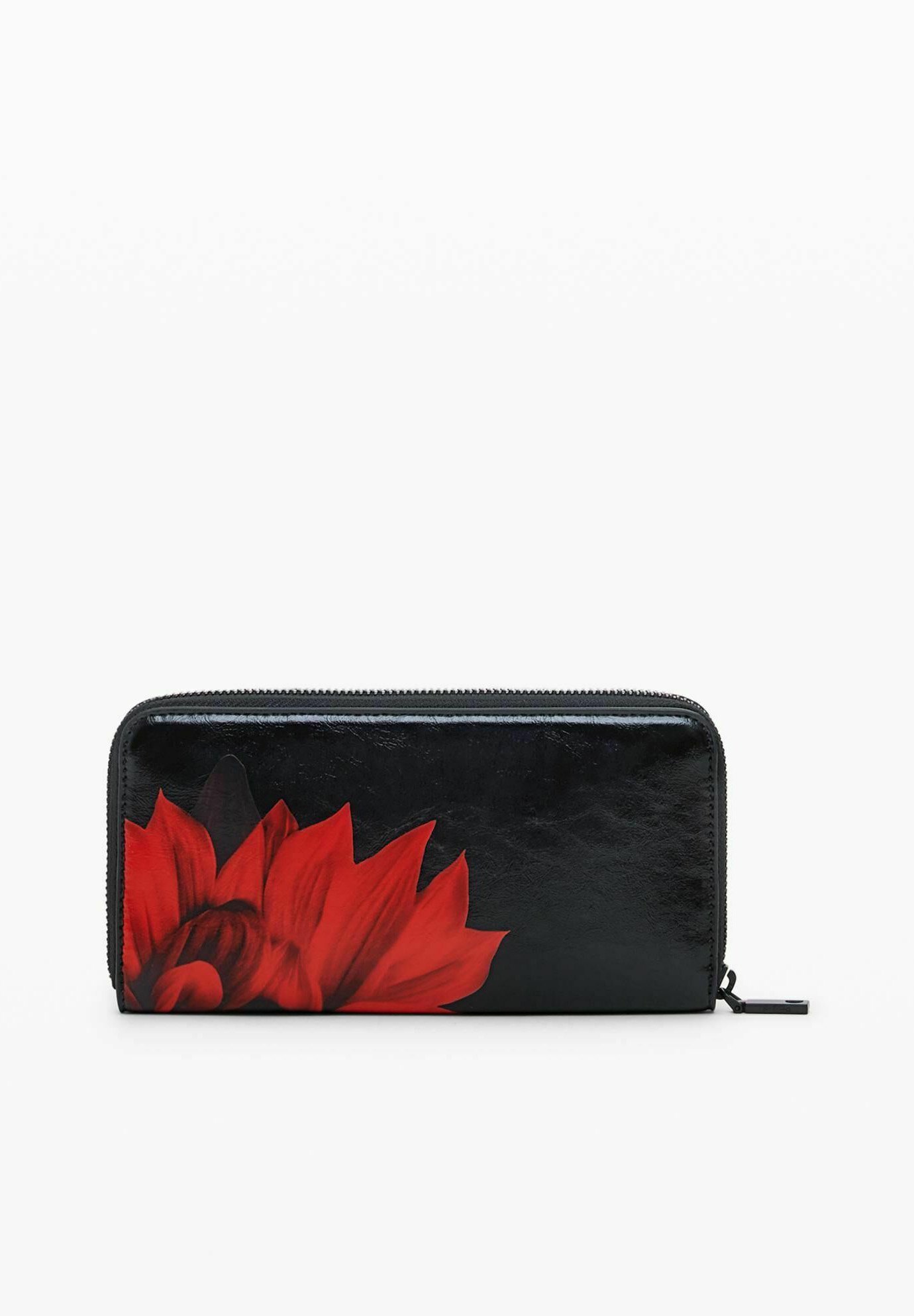 Desigual FLORAL-EFECT - Portfel - czarny