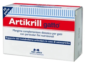 ARTIKRILL Nbf Lanes Complemento alimenticio para las articulaciones Artikrill 30 perlas para gatos