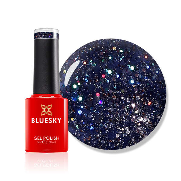Bluesky gēla laka Mini - ametista violeta