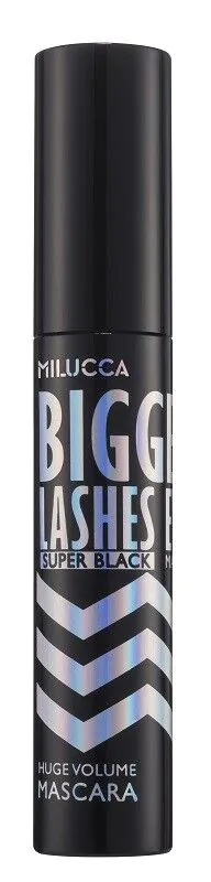 Milucca Biggest Lashes Ever Tusz do rzęs, Super Black