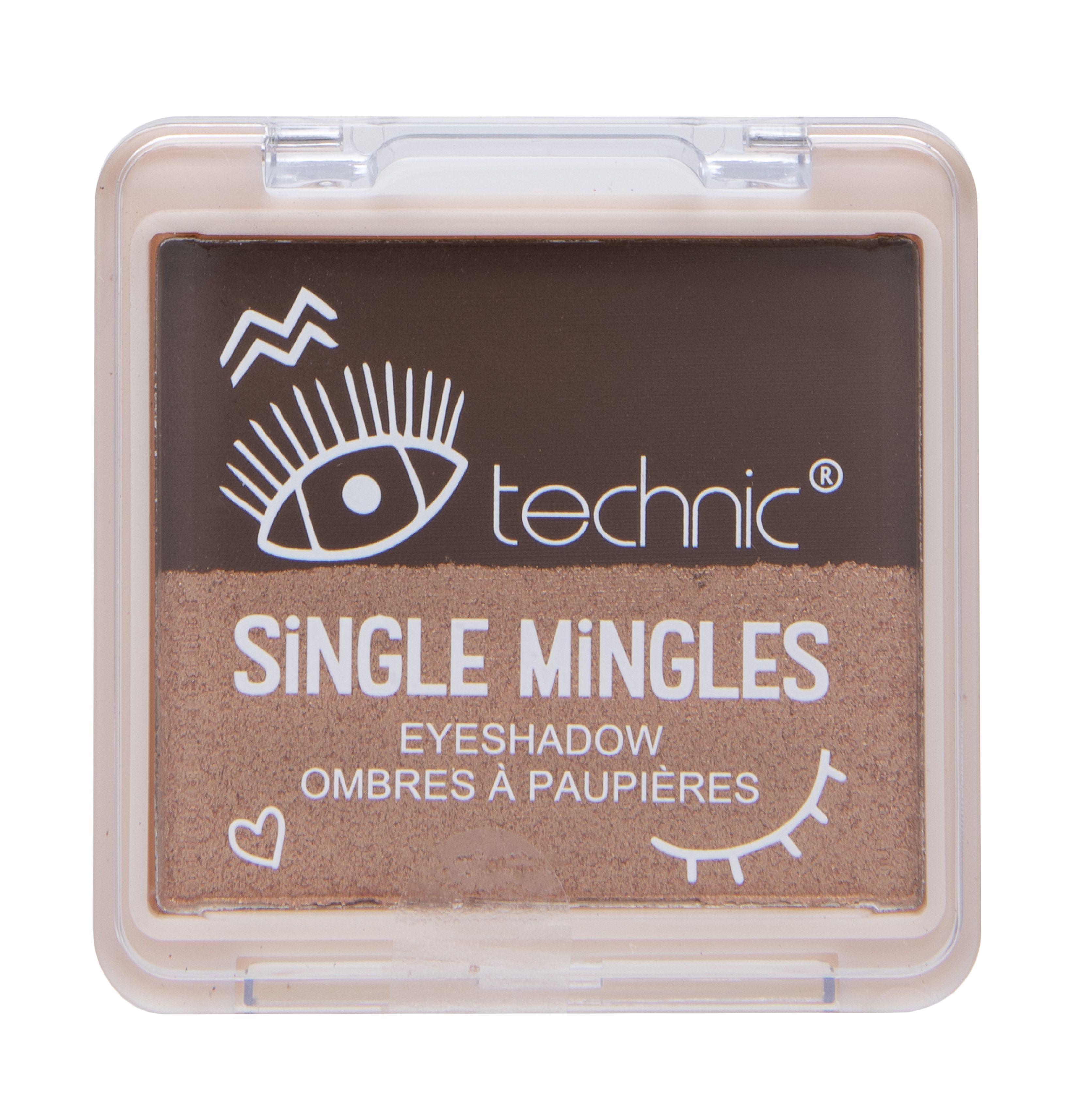 „Single Mingles“ akių šešėliai Akių šešėlių paletės ir makiažas