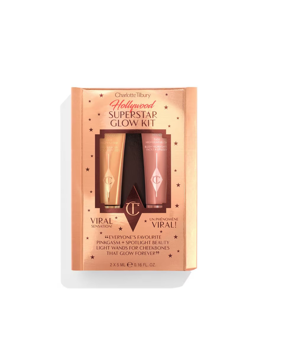 Σερβιέτα Ομορφιάς CHARLOTTE TILBURY HOLLYWOOD SUPERSTAR GLOW KIT