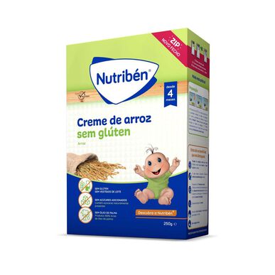 Nutribén Baby Risfløde Glutenfri 250g 250g