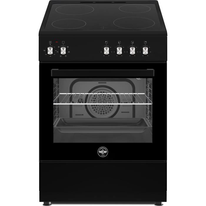 Piano cottura in vetroceramica BERTAZZONI LA GERMANIA CD2VN - 4 fuochi - 3315 W - 60 cm - Nero
