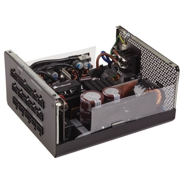 PC power supply - CORSAIR - RM1000x Shift -1000 Watt - ATX 3.1 - PCIe 5.1 - Cybenetics GOLD Certified - Shifted Modular PSU