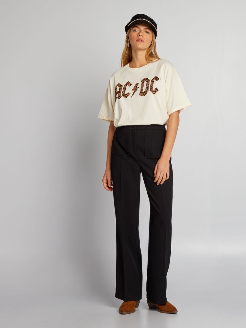 AC/DC T-shirt - WIT