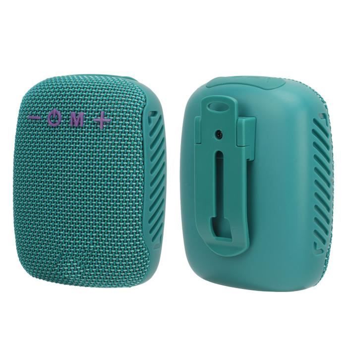 Altavoz Bluetooth - SALUTUYA - Resistente al agua - Compatible con tarjeta de memoria - Radio portátil - Soporte para bicicleta