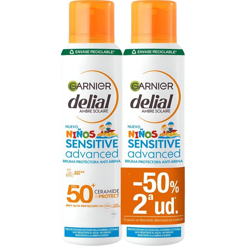 Delial Sensitive Advanced Protective Sand Mist SPF 50 Ochrana detí