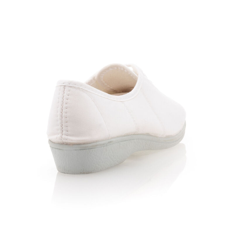 Weiße Komfortschuhe für Damen