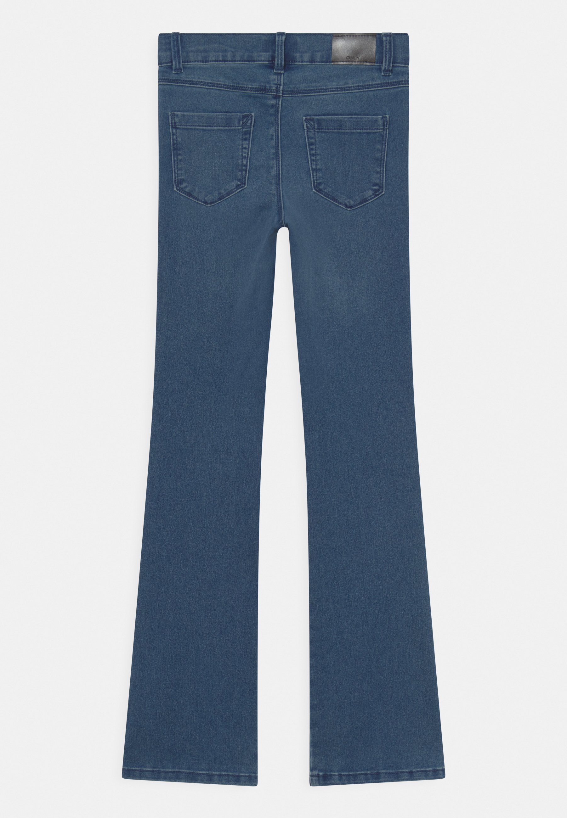 ONLY GIRLS KONROYAL LIFE FLARED - Džínsy s nízkym strihom - tmavomodrá denimová