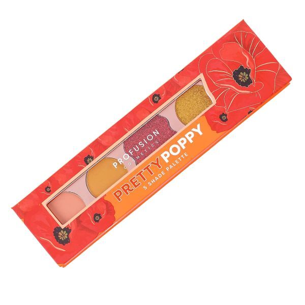 Paletă Profusion Cosmetics Blooming Hues Pretty Poppy