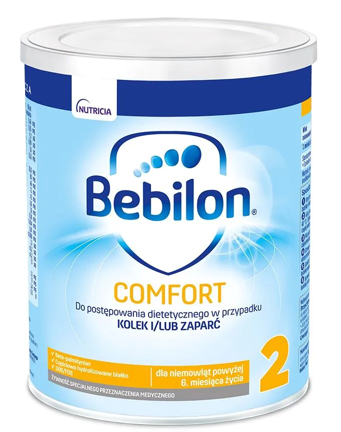 Bebilon 2 Comfort Proexpert Proszek Na Kolki i Zaparcia Po 6miesiącu