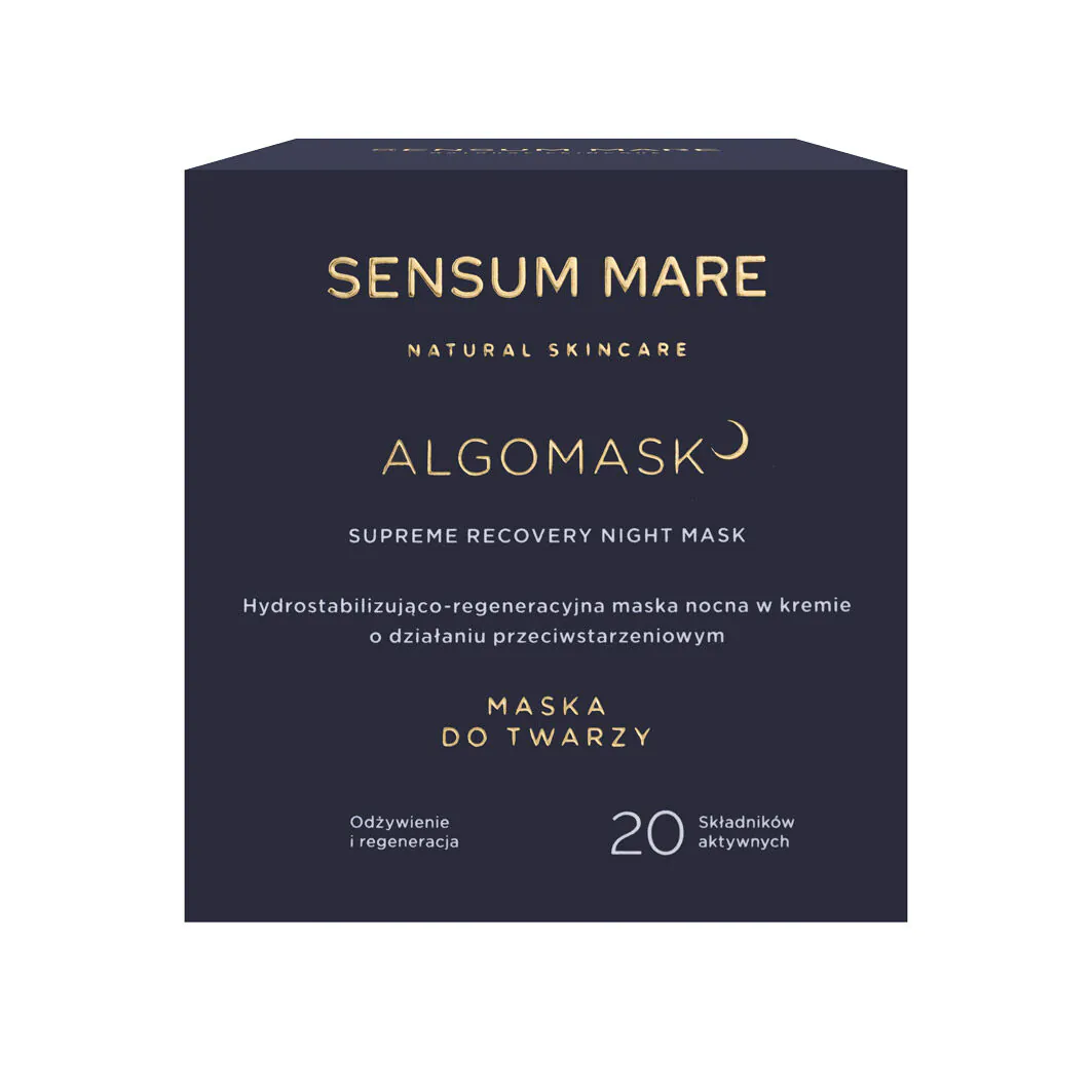 Sensum Mare Algomask Hydrostabilizująca regeneracyjna maska nocna w kremie