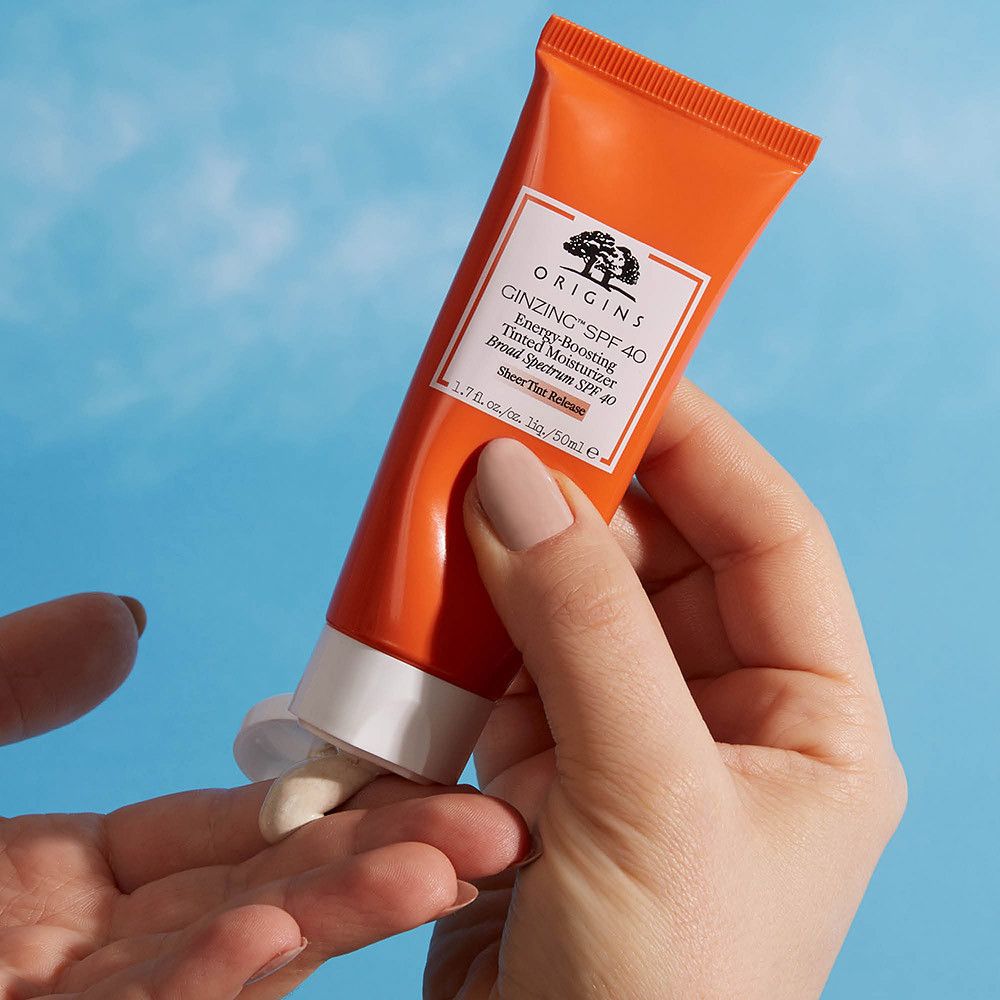 Гинзинг SPF 40 тонирана хидратантна крема за повећање енергије Хидратанте и хранљиве креме за лице
