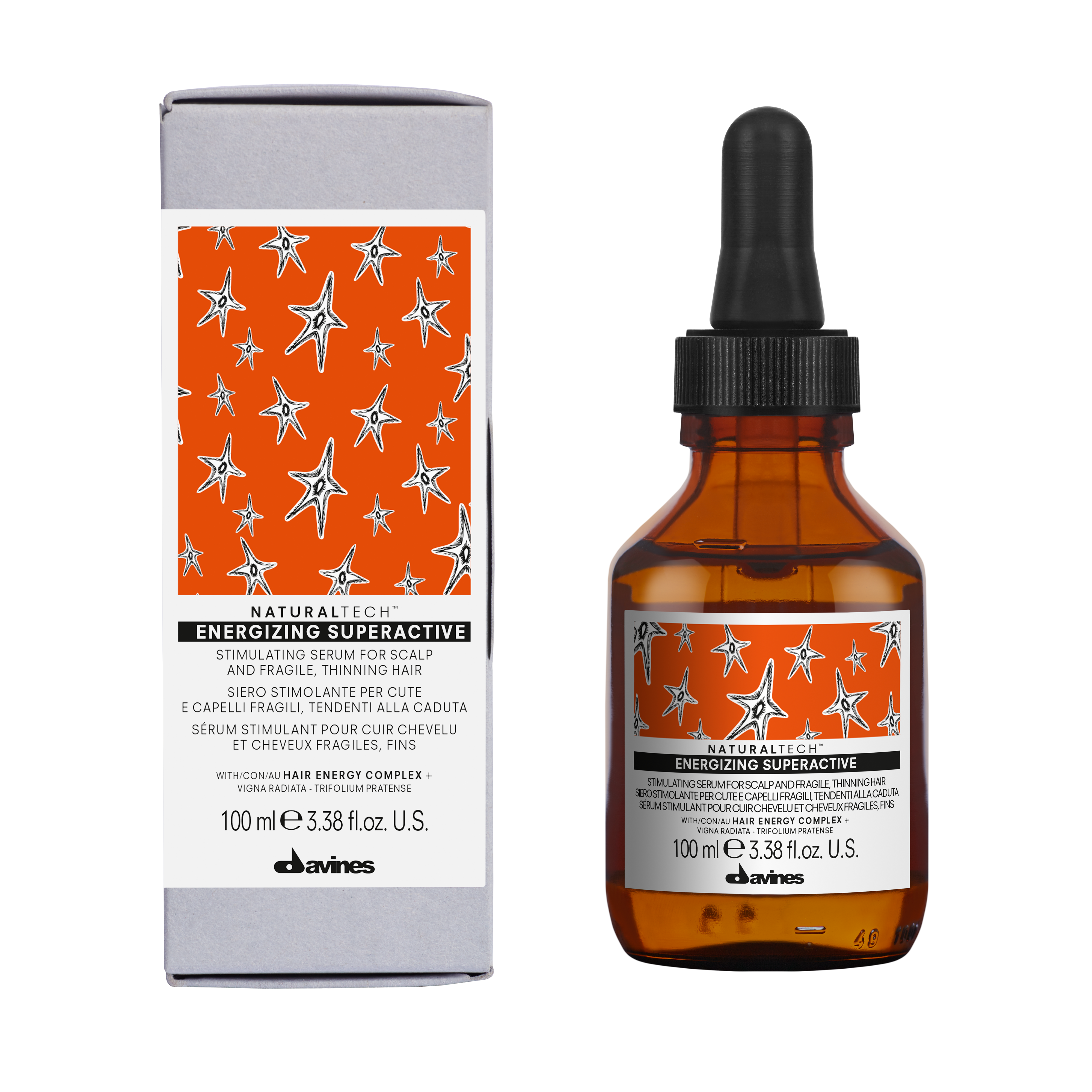 Naturaltech Energizáló Szuperaktív Hajszérum 100 ml - Davines