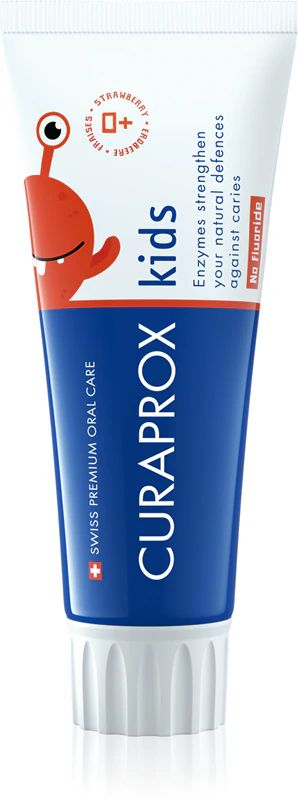 Curaprox Kids fluoridfreie Zahnpasta für Kinder