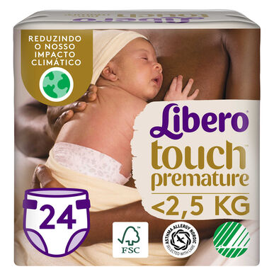 Plenice Libero Touch velikost 0 24 kosov 24 kosov