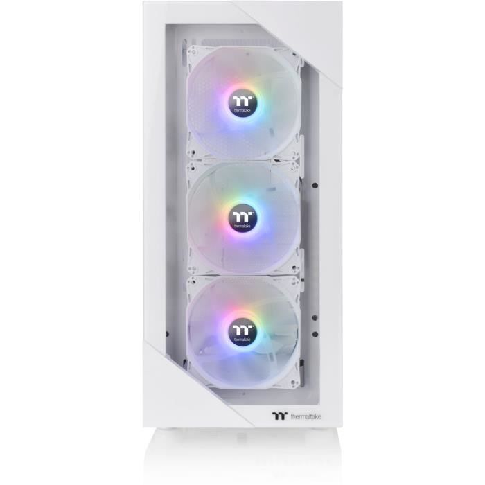 Gabinete para PC - THERMALTAKE - View 200 TG ARGB Snow (Branco) - Torre Média - Formato ATX
