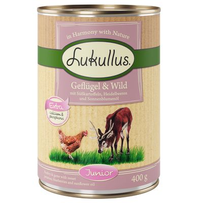 Lukullus Junior Πουλερικά & Κυνήγι - Χωρίς Σιτηρά